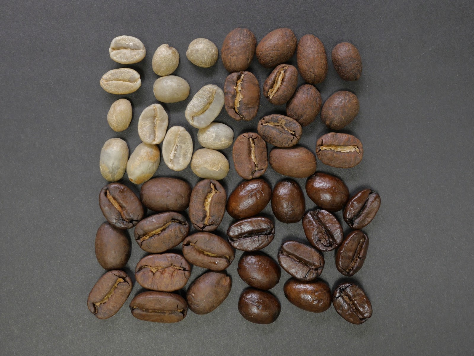 Các cấp độ rang cà phê phổ biến và nhận biết màu sắc đặc trưng