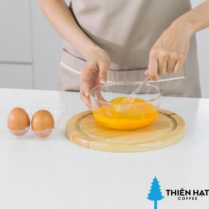 cách pha cafe trứng
